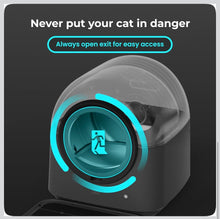 Load image into Gallery viewer, HHOLOVE Automatic Cat Litter Box Pro(Dark Grey)