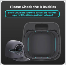 Load image into Gallery viewer, HHOLOVE Automatic Cat Litter Box Pro(Dark Grey)