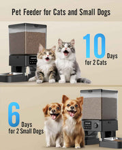 Load image into Gallery viewer, OneIsAll Dual Automatic Cat Food Dispenser