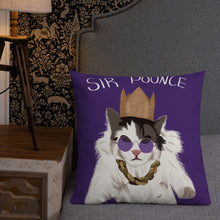 Load image into Gallery viewer, Sir Pounce (Taylor) Premium Pillow