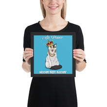 Load image into Gallery viewer, Sir Pounce (Irene) - Framed poster