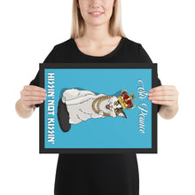 Load image into Gallery viewer, Sir Pounce (Irene) - Framed poster