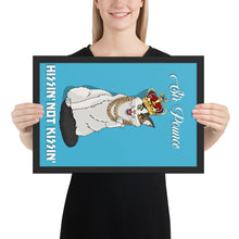 Load image into Gallery viewer, Sir Pounce (Irene) - Framed poster
