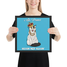 Load image into Gallery viewer, Sir Pounce (Irene) - Framed poster