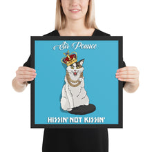 Load image into Gallery viewer, Sir Pounce (Irene) - Framed poster