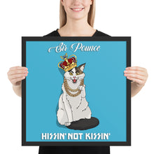 Load image into Gallery viewer, Sir Pounce (Irene) - Framed poster