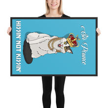 Load image into Gallery viewer, Sir Pounce (Irene) - Framed poster