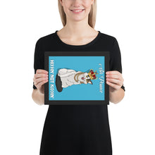 Load image into Gallery viewer, Sir Pounce (Irene) - Framed poster