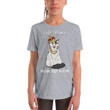 Load image into Gallery viewer, Sir Pounce (Irene) - Youth Short Sleeve T-Shirt