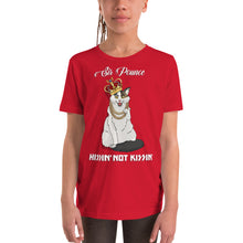 Load image into Gallery viewer, Sir Pounce (Irene) - Youth Short Sleeve T-Shirt
