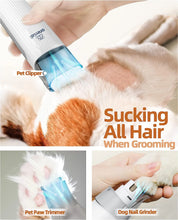 Load image into Gallery viewer, Oneisall Dog Grooming Vacuum Kit with 7 in 1
