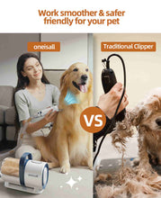 Load image into Gallery viewer, Oneisall Dog Grooming Vacuum Kit with 7 in 1
