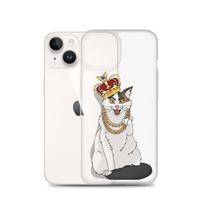 Sir Pounce Clear Case for iPhone®