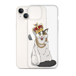 Sir Pounce Clear Case for iPhone®