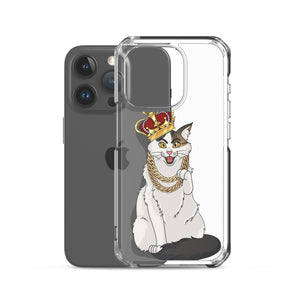Sir Pounce Clear Case for iPhone®