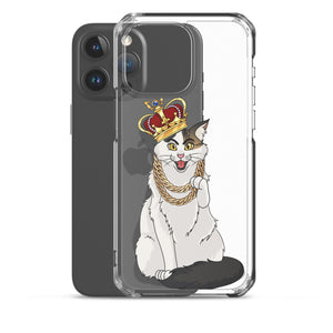 Sir Pounce Clear Case for iPhone®