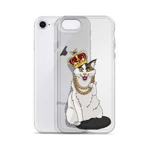 Sir Pounce Clear Case for iPhone®