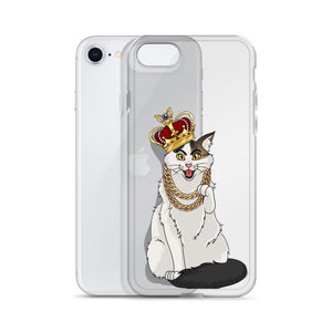 Sir Pounce Clear Case for iPhone®