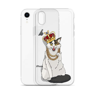 Sir Pounce Clear Case for iPhone®