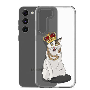 Sir Pounce Clear Case for Samsung®