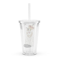 Sir Pounce Clear plastic tumbler