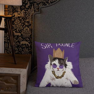Sir Pounce (Taylor) Premium Pillow