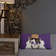 Load image into Gallery viewer, Sir Pounce (Taylor) Premium Pillow
