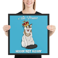 Sir Pounce (Irene) - Framed poster