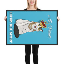 Load image into Gallery viewer, Sir Pounce (Irene) - Framed poster
